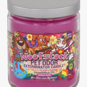 PETS: WOOFSTOCK! Pet Odor Candle
